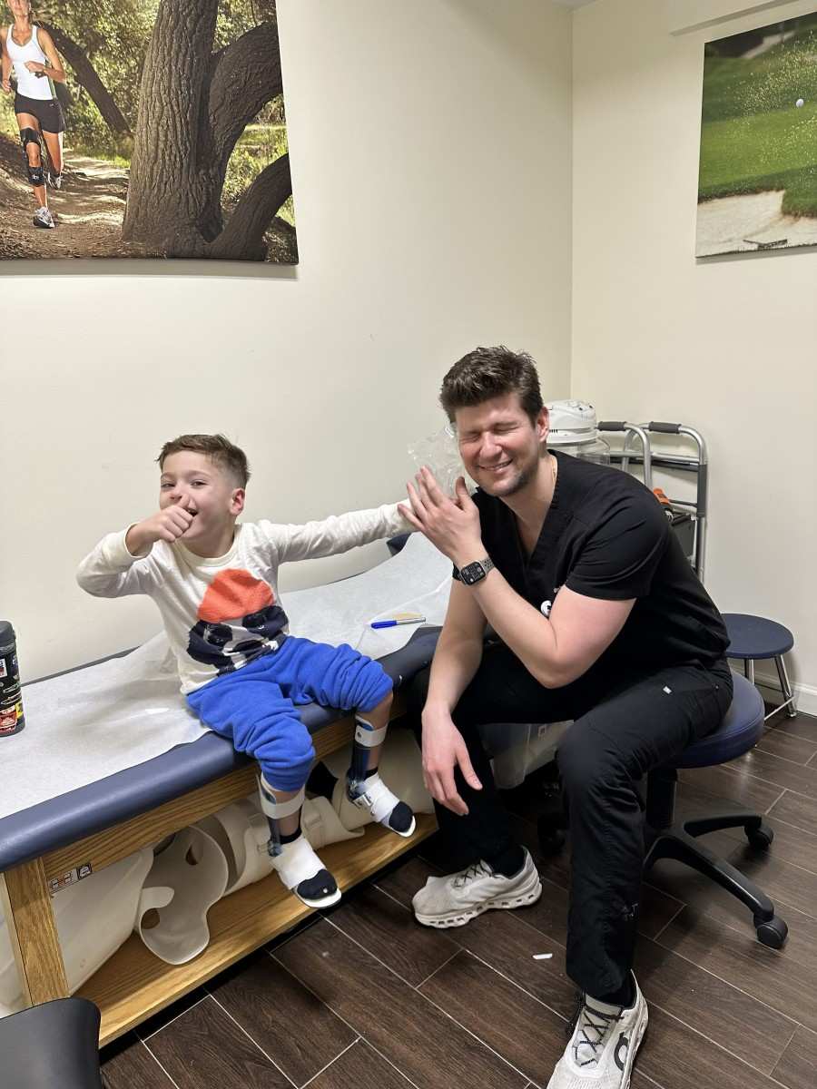 Custom Afo Fitting for Child at Bio Dynamic Technologies Serving New York & New Jersey